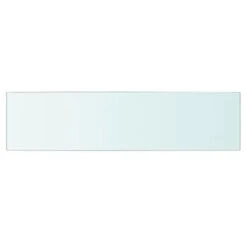 VidaXL 2X Shelves Panel Glass Sheets Plates Display Racks Shelving For Cabinet Slatwall Storeroom Strong Durable Toughened Glass Clear 27.6"x11.8" -Moen Shop 11JIJkEvBmL