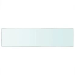 VidaXL 2X Shelves Panel Glass Sheets Plates Display Racks Shelving For Cabinet Slatwall Storeroom Strong Durable Toughened Glass Clear 27.6"x11.8" -Moen Shop 11PFS74iNDL