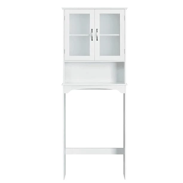 FARMAHAR 3 Layer Bathroom Shelf, Bathroom Storage Cabinet, Above Toilet Storage Cabinet, Above Toilet Bathroom Shelf, White 3 FARMAHAR 3 Layer Bathroom Shelf, Bathroom Storage Cabinet, Above Toilet Storage Cabinet, Above Toilet Bathroom Shelf, White