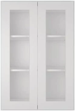 LOVMOR Wall Mounted Cabinet, Medicine Cabinet, Over-The-Toilet Storage With Soft Close Door & Adjustable Shelf For Bathrooms, Kitchens(Glass Not Included). -Moen Shop 21BFZyXBw6L. AC
