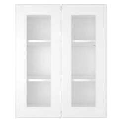 LOVMOR Wall Mounted Cabinet, Medicine Cabinet, Over-The-Toilet Storage With Soft Close Door & Adjustable Shelf For Bathrooms, Kitchens(Glass Not Included).