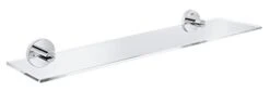 GROHE 40799DC1 Essentials Shelf, Super Steel, 530 Mm