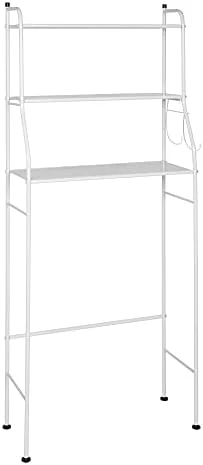 Ochine 3 Tier Toilet Rack Bathroom Storage Shelf Industrial Bathroom Organizer Over Toilet Storage Rack Space Saver Rustic Wall Shelves Cabinet For Bathroom Living Room Kitchen (Ship From USA) 8 Ochine 3 Tier Toilet Rack Bathroom Storage Shelf Industrial Bathroom Organizer Over Toilet Storage Rack Space Saver Rustic Wall Shelves Cabinet For Bathroom Living Room Kitchen (Ship From USA) - Image 6