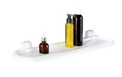 WENKO Tablette Pure, Plastique (ABS), 58 X 5.5 X 14 Cm, Blanc -Moen Shop 21bwIEpZ14L