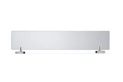 Croydex QM441441 Flexi-Fix Chester Glass Shelf, Silver, 54 X 590 X 134mm -Moen Shop 21fpoAbHdRL
