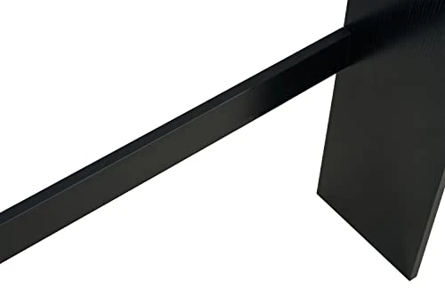 PQXM Over The Toilet Storage Cabinet, 77''H Over Toilet Bathroom Organizer With 2 Open Shelves And Double Doors Cabinet, Black 8 PQXM Over The Toilet Storage Cabinet, 77''H Over Toilet Bathroom Organizer With 2 Open Shelves And Double Doors Cabinet, Black - Image 6