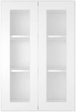 LOVMOR Wall Mounted Cabinet, Medicine Cabinet, Over-The-Toilet Storage With Soft Close Door & Adjustable Shelf For Bathrooms, Kitchens(Glass Not Included). -Moen Shop 21nQD3gmUL. AC