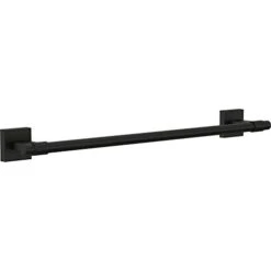 Franklin Brass MAX18-FB Maxted 18" Towel Bar In Matte Black