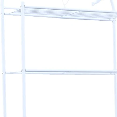 CNCEST Toilet Storage Rack,3-Shelf Bathroom Organizer Over The Toilet Storage 3 Tier Space Saver Organizer Rack Bathroom Shelf Over Toilet Storage For Laundry, Balcony,Porch 70.9X24.4X12.6in (White) 7 CNCEST Toilet Storage Rack,3-Shelf Bathroom Organizer Over The Toilet Storage 3 Tier Space Saver Organizer Rack Bathroom Shelf Over Toilet Storage For Laundry, Balcony,Porch 70.9X24.4X12.6in (White) - Image 5