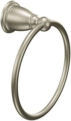 Moen YB2286BN Brantford Collection Traditional Single Post Bathroom Hand -Towel Ring, Brushed Nickel 13 Moen YB2286BN Brantford Collection Traditional Single Post Bathroom Hand -Towel Ring, Brushed Nickel -Moen Shop 31 jsxTOq5L. AC