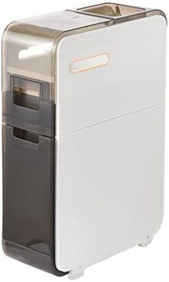 OEODJUJS 6.9" W Skinny Bathroom Storage Cabinet, 4 Tier Toilet Paper Holder Cabinet With Drawers, Narrow Pantry Cabinet For Bedroom/Kitchen Small Space, White 15 OEODJUJS 6.9" W Skinny Bathroom Storage Cabinet, 4 Tier Toilet Paper Holder Cabinet With Drawers, Narrow Pantry Cabinet For Bedroom/Kitchen Small Space, White -Moen Shop 31 n8Lv36JL. AC