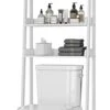 UTEX 3-Shelf Bathroom Organizer Over The Toilet, 3-Tier Shelf, Spacesaver (White) -Moen Shop 312ddmCY0iL