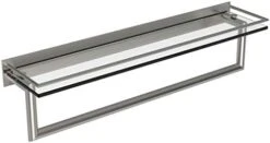 Ginger 2835T-24/PC Surface Tempered Glass Bathroom Toiletry Shelf, Polished Chrome 15 Ginger 2835T-24/PC Surface Tempered Glass Bathroom Toiletry Shelf, Polished Chrome -Moen Shop 314UNaDsJSL. AC