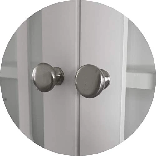 Kings Brand Furniture – Newberry Over The Toilet Bathroom Storage Cabinet Space Saver, White 6 Kings Brand Furniture – Newberry Over The Toilet Bathroom Storage Cabinet Space Saver, White - Image 4