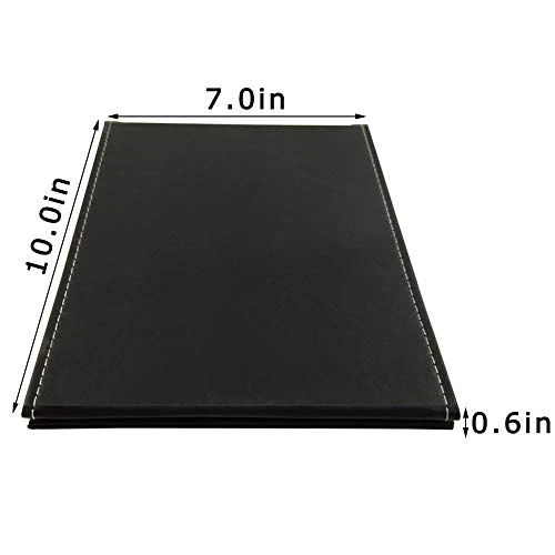 ZBEIVAN 10x7 Inches Portable Folding Makeup Mirror With Cosmetic Desktop Standing For Travel, Vanity Table, Room Decor, Beauty Gifts, Black 5 ZBEIVAN 10x7 Inches Portable Folding Makeup Mirror With Cosmetic Desktop Standing For Travel, Vanity Table, Room Decor, Beauty Gifts, Black - Image 3