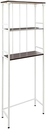 Silverwood Mixed Material Bathroom Collection 3-Tier Spacesaver, 66" H, Gunmetal 5 Silverwood Mixed Material Bathroom Collection 3-Tier Spacesaver, 66" H, Gunmetal - Image 3