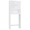 Giantex Bathroom Over-The-Toilet Space Saver Storage With Adjustable Shelf And 2-Door Storage Cabinets Toilet Organize Rack, White 1 Giantex Bathroom Over-The-Toilet Space Saver Storage With Adjustable Shelf And 2-Door Storage Cabinets Toilet Organize Rack, White -Moen Shop 31BrBgMpV0L