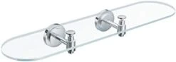 Moen DN0790BL Collection Iso Vanity Glass Shelf, Matte Black -Moen Shop 31DOAiagSKL. AC