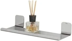 Tiger Colar Shelf For Mounting, Stainless Steel, Polished Stainless Steel, 5.6 x 30 x 12.1 cm -Moen Shop 31FT61DDsGL. AC