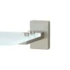 H&S Naiture Tempered Glass Shelf In Brushed Nickel Finish 2 H&S Naiture Tempered Glass Shelf In Brushed Nickel Finish -Moen Shop 31GvbiebPkL