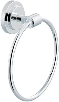 Moen DN0786CH Iso Bathroom Hand -Towel Ring, Chrome -Moen Shop 31IHnDGai9L. AC