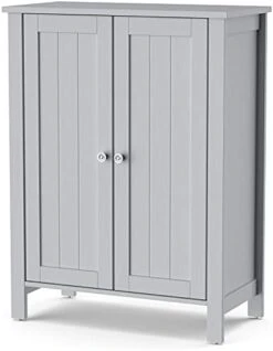 Tangkula Bathroom Floor Cabinet, Free Standing 3 Tier Storage Cabinet With Double Door & Adjustable Shelf, Wooden Bathroom Cabinet For Home Office, 23.5 X 12 X 31.5 Inches (Black) 18 Tangkula Bathroom Floor Cabinet, Free Standing 3 Tier Storage Cabinet With Double Door & Adjustable Shelf, Wooden Bathroom Cabinet For Home Office, 23.5 X 12 X 31.5 Inches (Black) -Moen Shop 31IQeqvldbL. AC