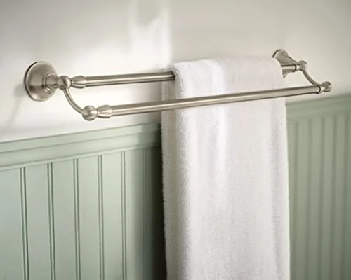 Moen DN6886BN Sage Single Post Bathroom Hand -Towel Ring, Spot Resist Brushed Nickel 7 Moen DN6886BN Sage Single Post Bathroom Hand -Towel Ring, Spot Resist Brushed Nickel - Image 5