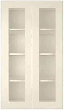 LOVMOR Wall Mounted Cabinet, Medicine Cabinet, Over-The-Toilet Storage With Soft Close Door & Adjustable Shelf For Bathrooms, Kitchens(Glass Not Included). -Moen Shop 31OTRWfglfL. AC