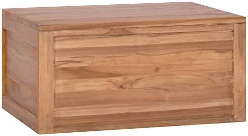 VidaXL Solid Wood Teak Wall-Mounted Bathroom Cabinet Home Indoor Wooden Toilet Storage Unit Shelf Cupboard Vanity Unit Cabinet Furniture 9 VidaXL Solid Wood Teak Wall-Mounted Bathroom Cabinet Home Indoor Wooden Toilet Storage Unit Shelf Cupboard Vanity Unit Cabinet Furniture - Image 7