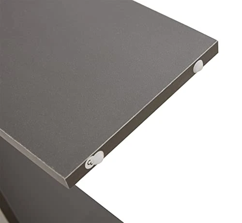 Over The Toilet Storage, 3 Tier Over Toilet Bathroom Organizer With 2 Open Shelves And 1 Cabinet, Above Toilet Storage Cabinet With 2 Doors, Bathroom Space Saver For Restroom (Gray, 24.8"x7.8"x76.8") 7 Over The Toilet Storage, 3 Tier Over Toilet Bathroom Organizer With 2 Open Shelves And 1 Cabinet, Above Toilet Storage Cabinet With 2 Doors, Bathroom Space Saver For Restroom (Gray, 24.8"x7.8"x76.8") - Image 5