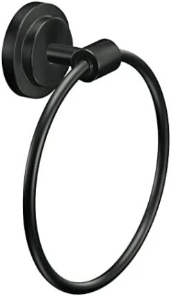 Moen DN0786CH Iso Bathroom Hand -Towel Ring, Chrome -Moen Shop 31S9OlLdPUL. AC