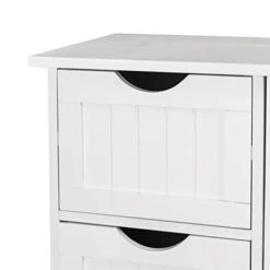 Home Furnishing Plaza Single Door Bathroom Storage Cabinet With 4 Drawers White Floor Cabinet Multifunctional Bathroom Storage Organizer Rack Stand 11 Home Furnishing Plaza Single Door Bathroom Storage Cabinet With 4 Drawers White Floor Cabinet Multifunctional Bathroom Storage Organizer Rack Stand -Moen Shop 31TLtpkwD1L