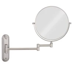 GURUN 8 Inch Bronze Magnifying Makeup Mirror Wall Mounted For Bathroom With 10X Magnification M1207O(8'',10X) -Moen Shop 31WgDTGWL