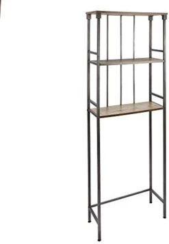 Silverwood Mixed Material Bathroom Collection 3-Tier Spacesaver, 66" H, Gunmetal 9 Silverwood Mixed Material Bathroom Collection 3-Tier Spacesaver, 66" H, Gunmetal -Moen Shop 31akGcNSML. AC