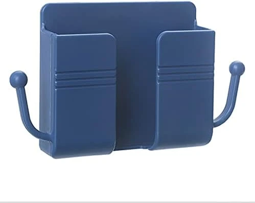 Sakalaexp Wall-Mounted Storage Box Remote Control Mobile Phone Plug Charging Wall Holder Self-Adhesive Punch Free Organizer Rack Cellphone Wall Mount Bed Side Shelf For Home Office 10 Sakalaexp Wall-Mounted Storage Box Remote Control Mobile Phone Plug Charging Wall Holder Self-Adhesive Punch Free Organizer Rack Cellphone Wall Mount Bed Side Shelf For Home Office - Image 8