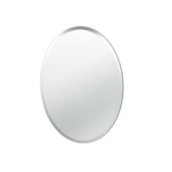 Gatco Beveled Easy Mount Mirror, 26.5" H X 19.5" W, Silver