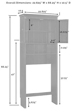 Crosley Furniture Lydia Space Saver Bathroom Cabinet, Espresso 9 Crosley Furniture Lydia Space Saver Bathroom Cabinet, Espresso -Moen Shop 31eEeYGlXaL