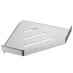 Lavatory Bathroom Corner 304 Stainless Steel Shelf Wall Mount Triangular, Soap Holder,Polished -Moen Shop 31gZNhFOPEL