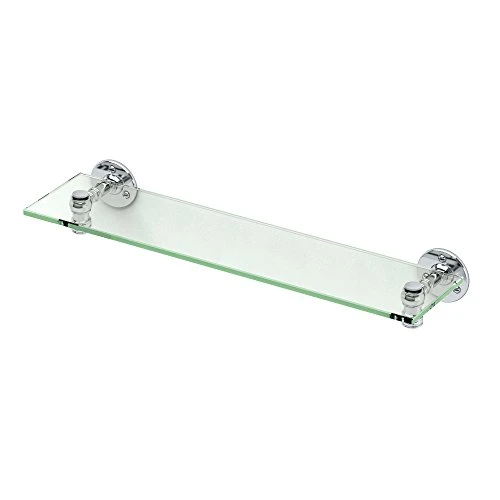 Gatco 4416 Cafe Glass Shelf, Chrome 4 Gatco 4416 Cafe Glass Shelf, Chrome - Image 2