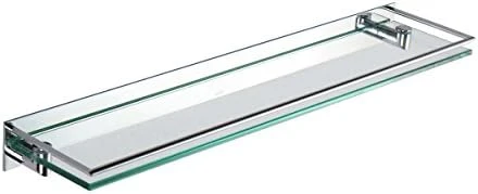 Ginger 2835T-24/PC Surface Tempered Glass Bathroom Toiletry Shelf, Polished Chrome 9 Ginger 2835T-24/PC Surface Tempered Glass Bathroom Toiletry Shelf, Polished Chrome - Image 7