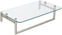 Ginger 0240-20/SN Sine 20" Tempered Glass Hotel Shelf Rack, Satin Nickel 19 Ginger 0240-20/SN Sine 20" Tempered Glass Hotel Shelf Rack, Satin Nickel -Moen Shop 31lh6K4qbQL. AC