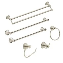 Moen DN8424BN Preston Collection 24-Inch Bathroom Single -Towel Bar, Brushed Nickel -Moen Shop 31nvtf6fFfL