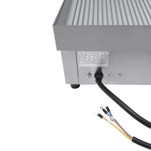 29" Commercial Griddle Electric Flat Top Grill, 110V Electric Flat Top Griddle Non-Stick, Stainless Steel Restaurant Teppanyaki Griddle with 122~572℉ Adjustable Temperature Control 5 29" Commercial Griddle Electric Flat Top Grill, 110V Electric Flat Top Griddle Non-Stick, Stainless Steel Restaurant Teppanyaki Griddle with 122~572℉ Adjustable Temperature Control - Image 3