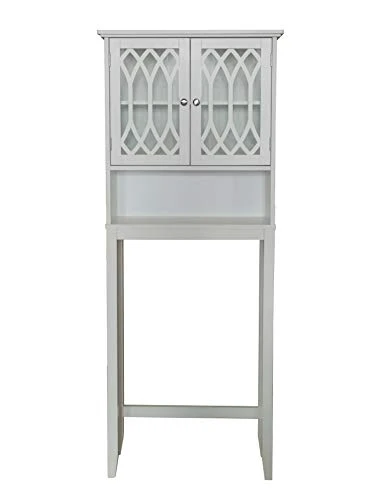 Kings Brand Furniture – Newberry Over The Toilet Bathroom Storage Cabinet Space Saver, White 3 Kings Brand Furniture – Newberry Over The Toilet Bathroom Storage Cabinet Space Saver, White