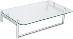 Ginger 0240-20/SN Sine 20" Tempered Glass Hotel Shelf Rack, Satin Nickel 18 Ginger 0240-20/SN Sine 20" Tempered Glass Hotel Shelf Rack, Satin Nickel -Moen Shop 31pzTCGybUL. AC 1