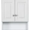 Design House Wyndham Bathroom Wall Cabinet 2-Door, 1-Shelf, 22 X 26, White -Moen Shop 31sPLfcbjuL