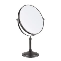 Nicesail Tabletop Makeup Mirror, Double-Side 1X-10X, 360 Swivel Cosmetic Mirror For Table Desk, No Light Antique Bronze (8 Inch, 10X) -Moen Shop 31tB4YfGLCL
