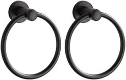 Towel Ring Brushed Nickel, Bath Hand Towel Ring Stainless Steel Round Towel Holder For Bathroom -Moen Shop 31uNBvKJa9L. AC