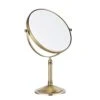Nicesail Tabletop Makeup Mirror, Double-Side 1X-10X, 360 Swivel Cosmetic Mirror For Table Desk, No Light Antique Bronze (8 Inch, 10X) -Moen Shop 31uyv8eJdKL