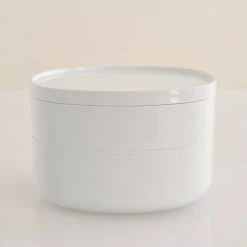 Alessi "Birillo" Bathroom Organizer In Pmma, White - PL17 W